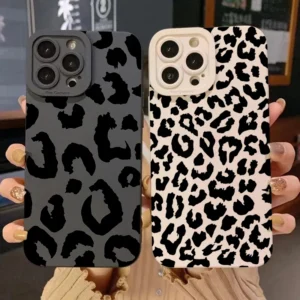 Black-Leopard-Print-Phone-Case-For-Xiaomi-Redmi-Note-13-12-11-Pro